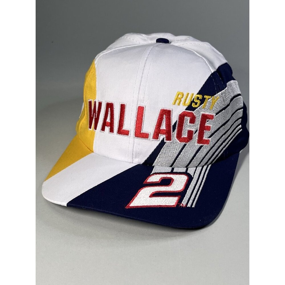 Vintage NASCAR Rusty Wallace 1998 Compettiors View 50th Anniversary Snapback Hat